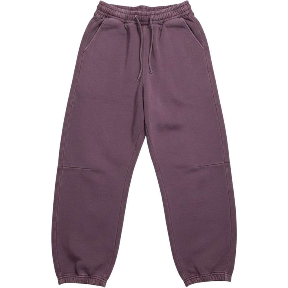 Abercrombie & Fitch Essential Baggy Open-Hem Sweatpants Purple Garment Dye S